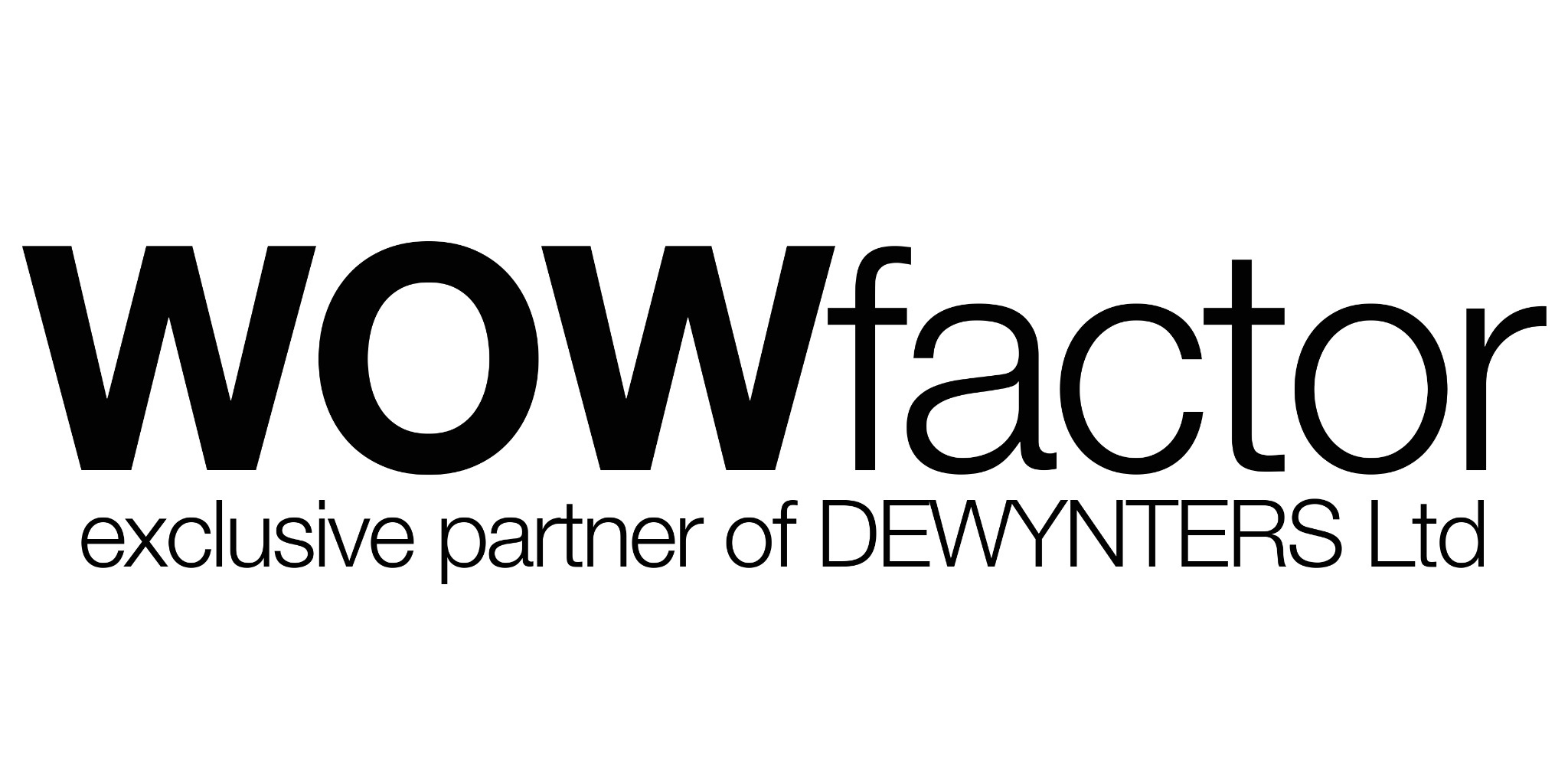 WOWfactor – exclusive partner of Dewynters Ltd